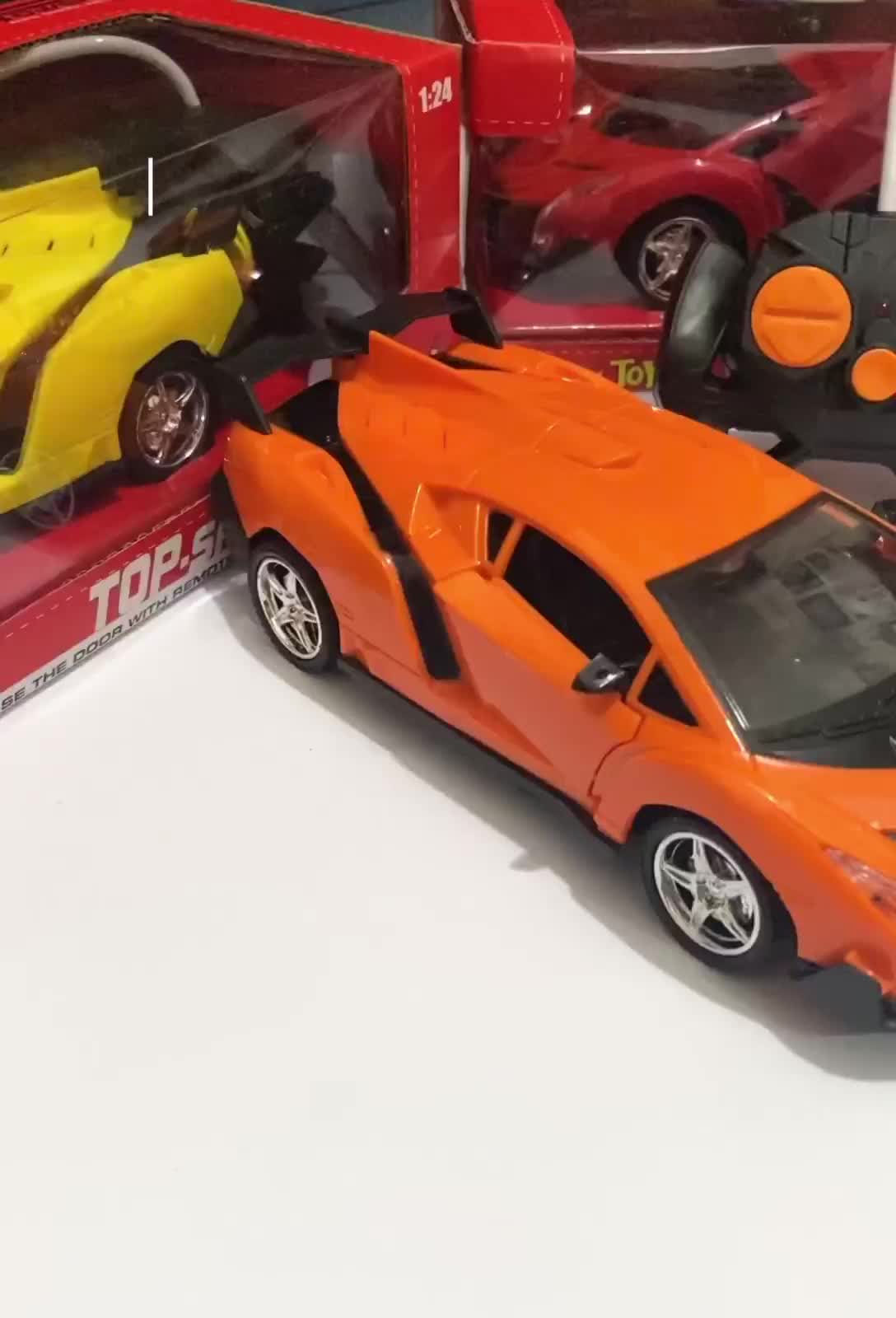 Mainan Anak Remote Control Mobil Sport RC Top Speed Buka Pintu RC Open Door