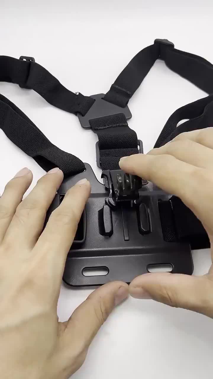 Chest Strap Hp evogrip AK10 Holder tali dada Handphone GO PRO HERO Action Cam POV Clip Clamp di badan tubuh Body Mount Vlog