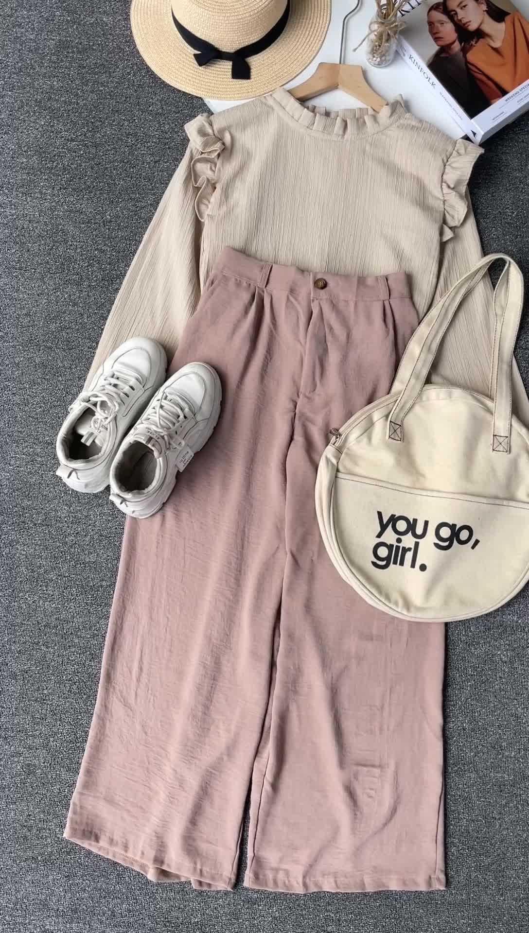 Violine store - ONESET SETELAN WANITA REMAJA SETELAN CELANA PANJANG KEKINIAN ATASAN LADYCRUSH BAWAHAN KULOT CRINKLE AIRFLOW FIT TO XL OUTFIT KULIAH OUTFIT HEALING OUTFIT LUCU KOREAN STYLE MASA KINI OUTFIT 2025 SETELAN CEWEK KEKINIAN