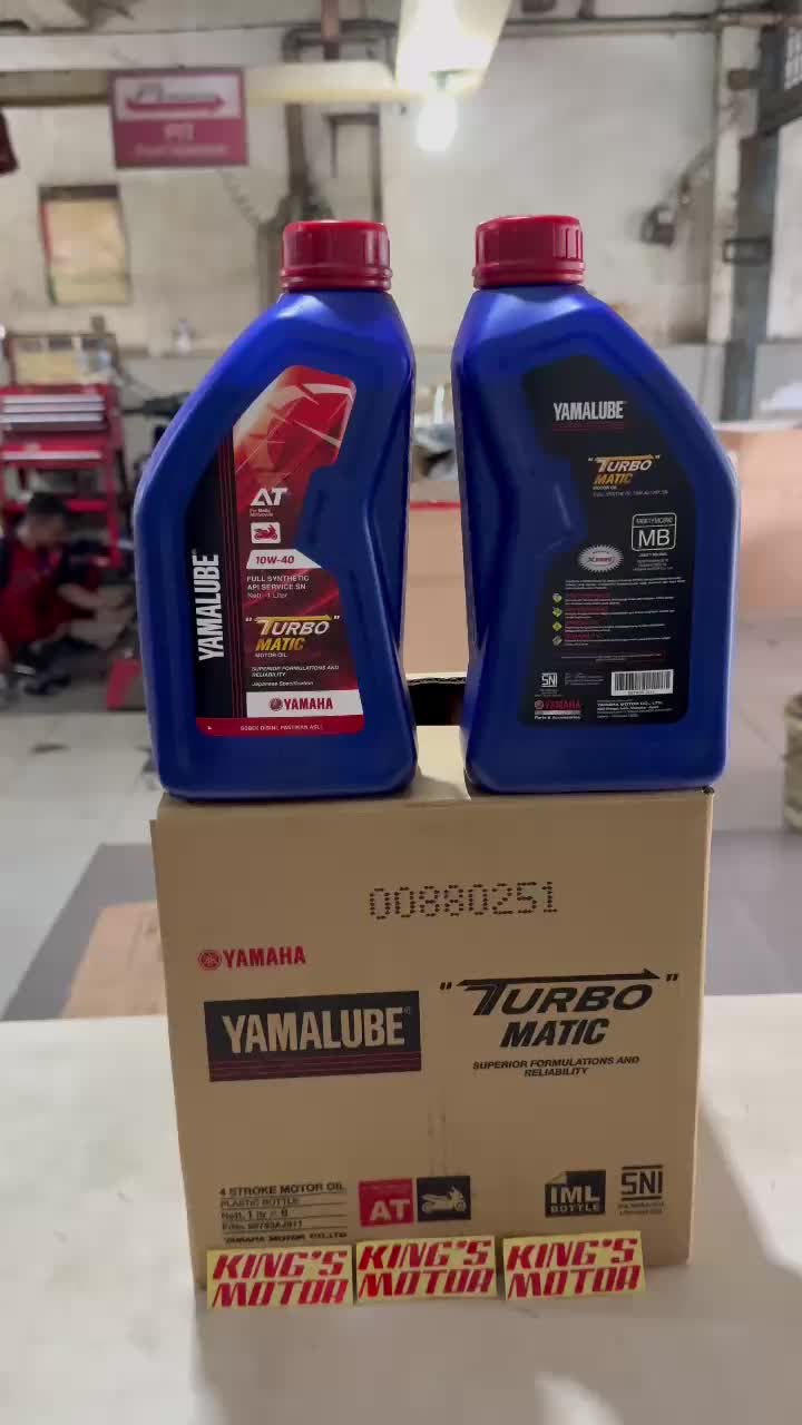 YAMALUBE TURBO MATIC OLI OIL MESIN NMAX N-MAX AEROX XMAX X-MAX LEXI LEXY LX155 LX-155 NEO ALPHA ALPA TURBO TECH MAX TECHMAX ULTIMATE MAXI FULL SYNTHETIC  JASO MB 10W-40 API SERVICE SN 9079