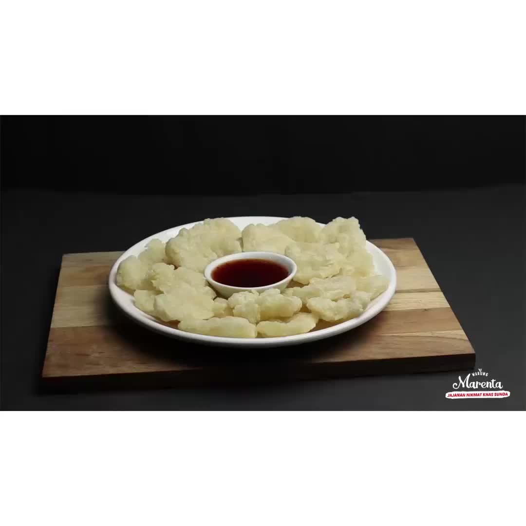 Marenta Cireng Rujak Pedas manis gurih / Cireng goreng / Cireng isi / Cireng Mantap Jiwa [ 200 g ] Food Instan