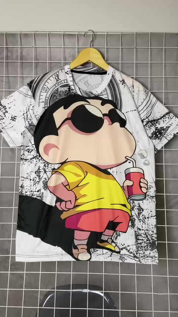 Kaos Fullprint Lengan Pendek – Shinchan 01