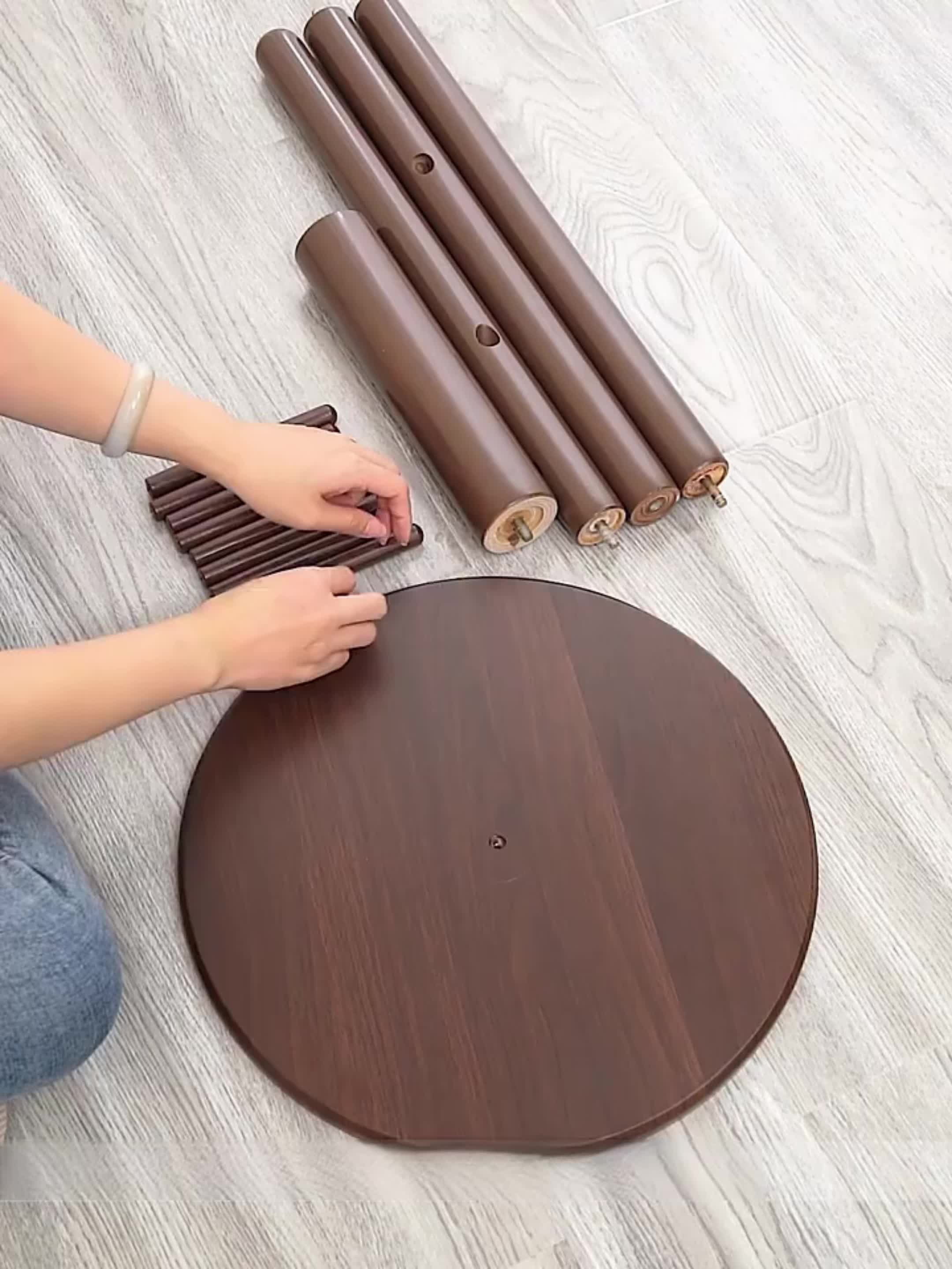 LOVE Stand Hanger Kayu/Gantungan Berdiri/ Gantungan Baju/Rack Gantungan Tas Dan Topi Multifungsi/Coat Rack 8 hook Rotatable/Bambu itu  Kavu jemuran dalam rumah rak baju gantung gantungan baju berdiri tiang rak gantungan baju aesthetic aesthetic