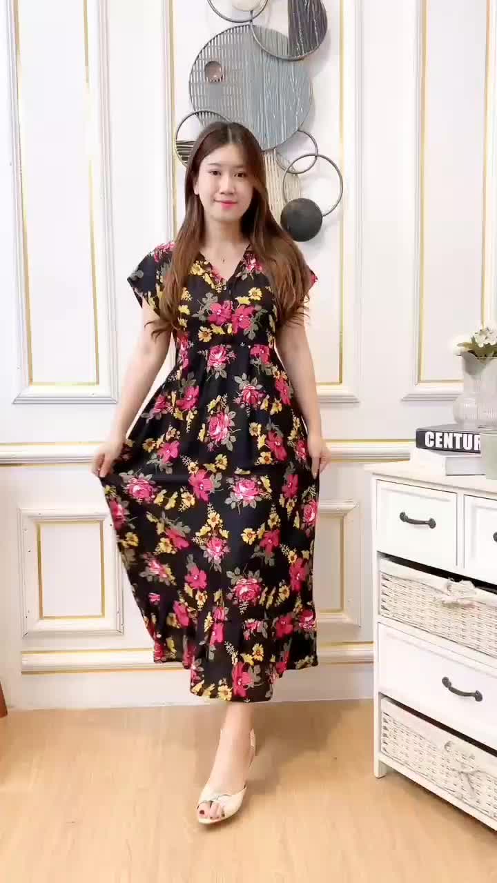 DASTER MAHALINI PANJANG MOTIF || DASTER PUTRI BALI || DASTER SANTAI || DASTER BUSUI KANCING