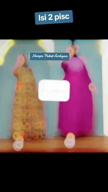 Tebus murah Daster panjang dan pendek Busui Campur 2 Pcs - Bahan Rayon Tebal - Wanita, Casual Panjang Pendek  Kain Ibu Dress Dewasa Menyusui Santai Bumil