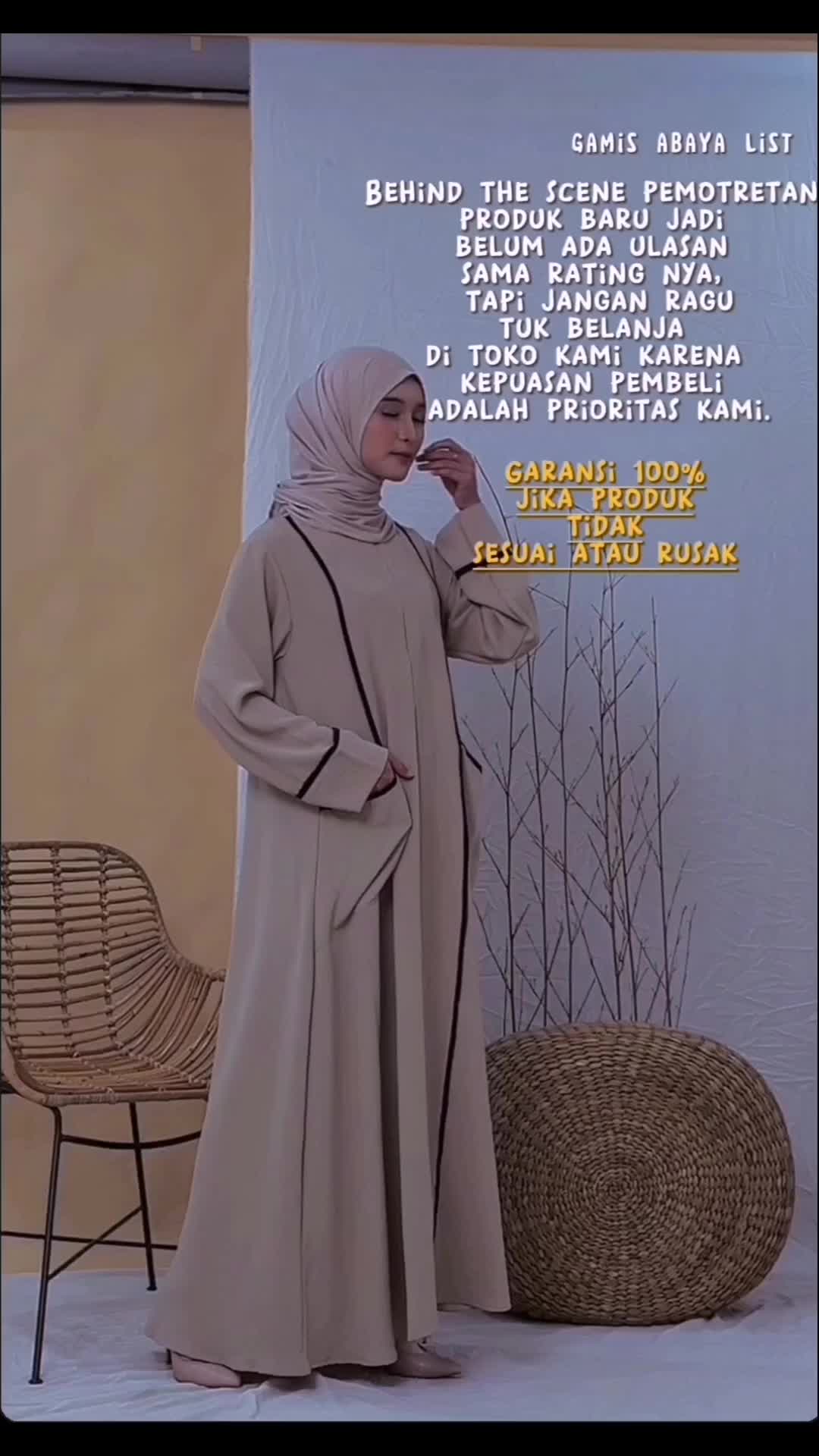 Abaya syari Gamis  Muslim  Hitam lis Turkey  Dress Basic Arab Busui Dubai Turki matt  Crinkle  airflow premium Cantik