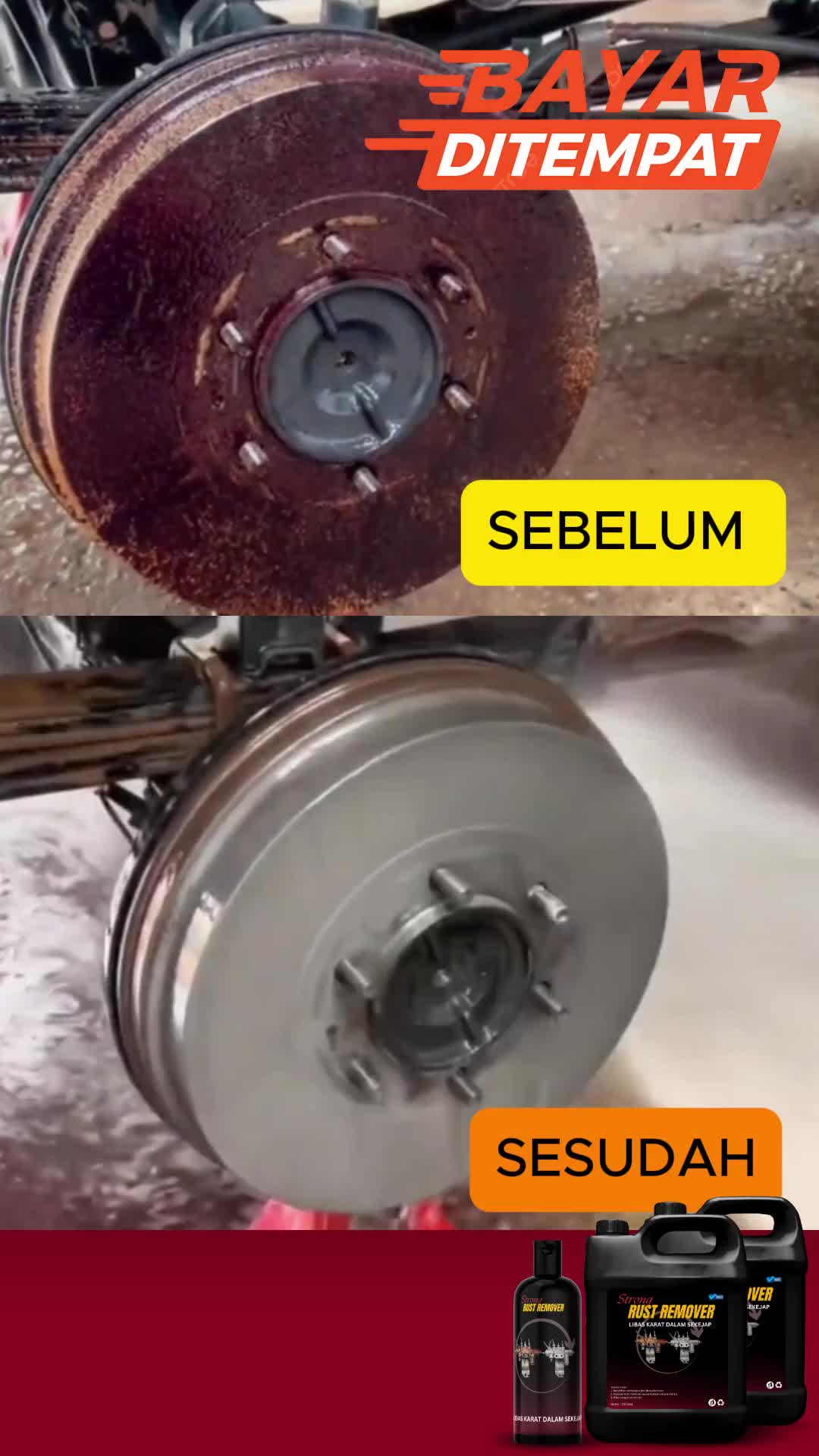 ENGINE DEGREASER 1 CAIRAN PEMBERSIH NODA KERAK KARAT MESIN MOTOR MOBIL