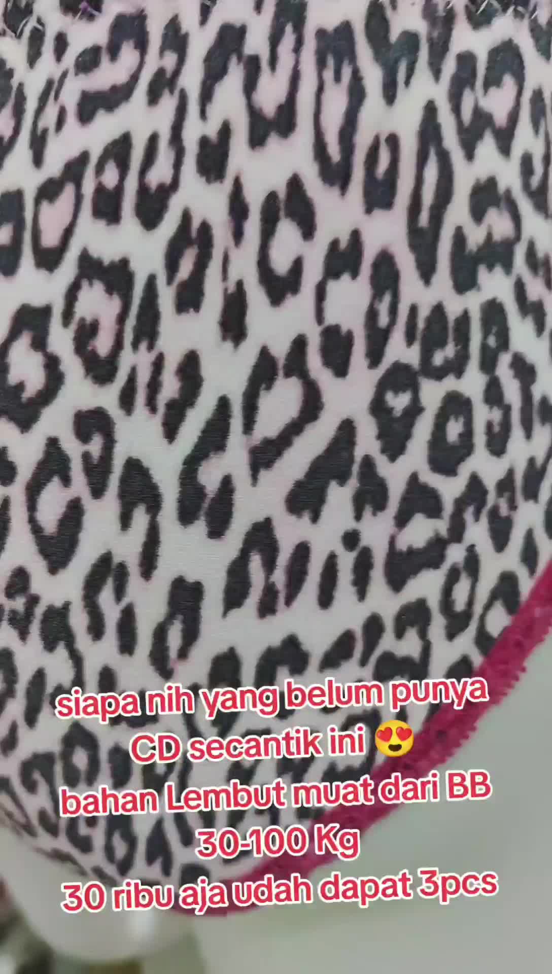 PROMO CELANA DALAM WANITA MOTIF JUMBO SPANDEK