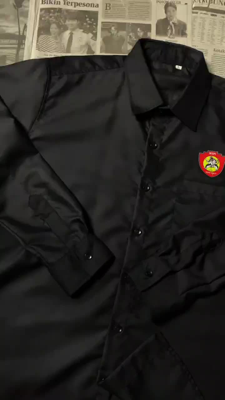 XSI , Baju Kemeja IKSPI KERA SAKTI A1, Hem PENCAK SILAT, Ikatan Keluarga Silat Putera Indonesia KERA SAKTI, PASKER IKSPI KERA SAKTI 1980  unisex simple