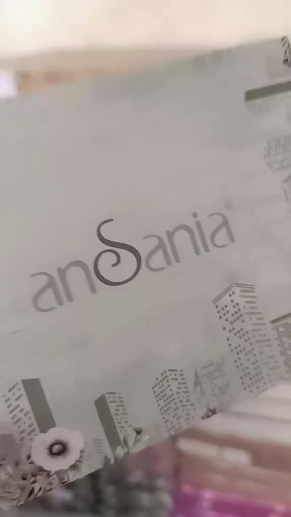 Ansania Voal Ultra Kerudung Segi Empat Hijab Motif Printing Packing Box Mewah Bonus bross