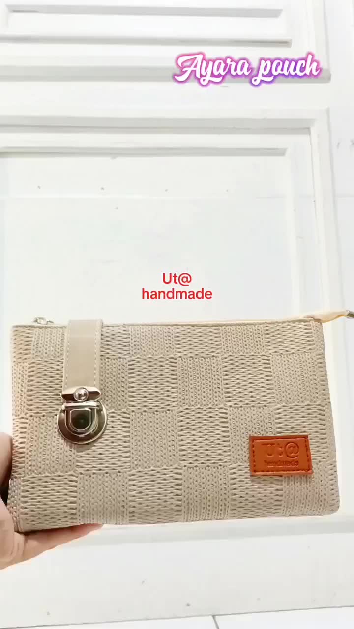 Ayara pouch dompet dua ruang by uta handmade