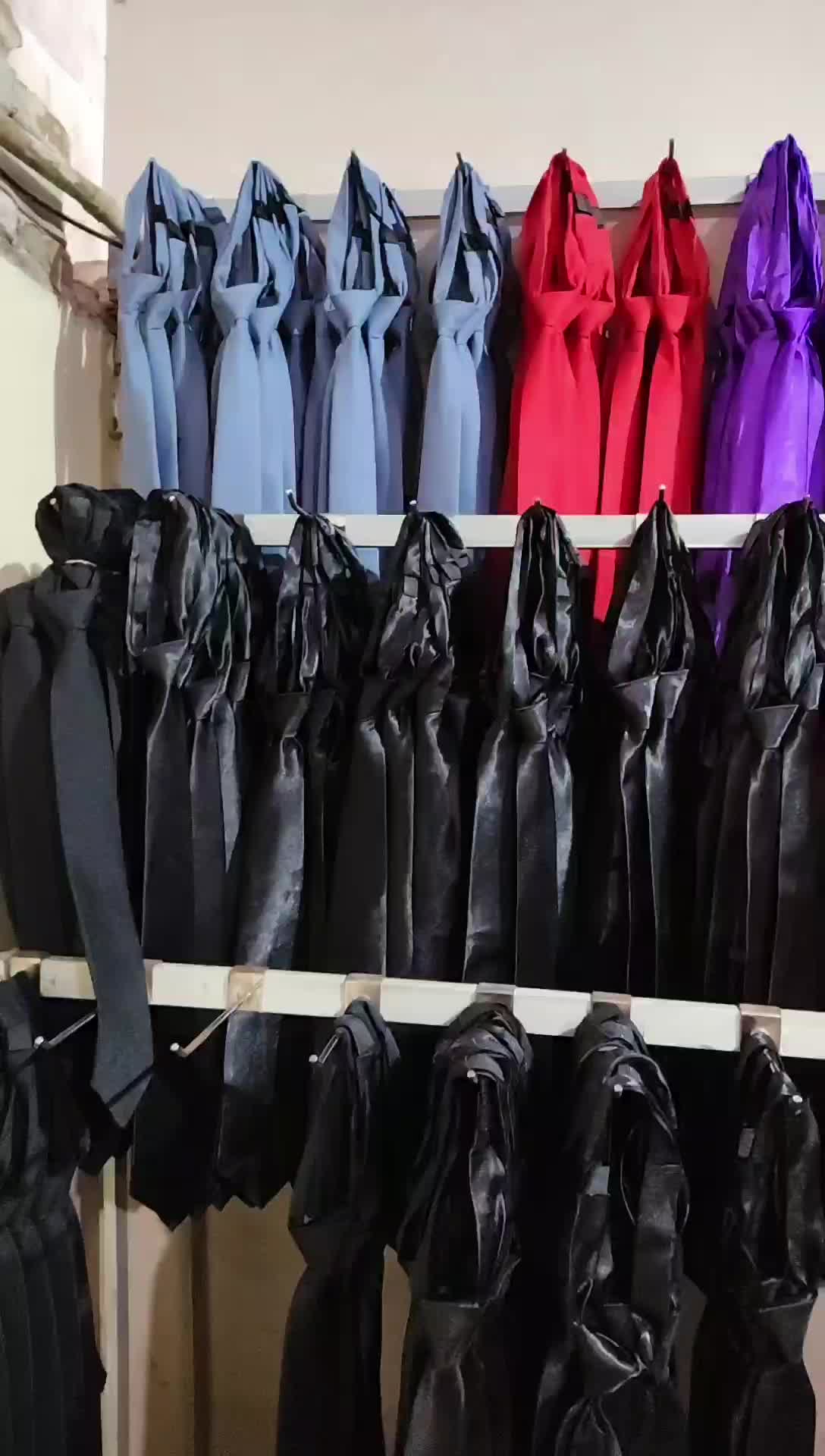 Dasi Instans Perekat untuk Ospek Magang Wisuda polos Elegan