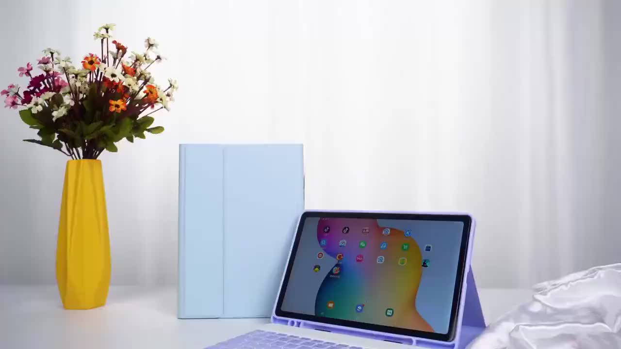 【No tablet】DANYCASE Keyboard Case with Mouse for iPad 11th A16 Air 6th Gen 11 inch Air13 M3 2025 7th 8th 9th Gen 10.2 Air4 Air5 10th 10.9 Pro 11 13 Air2 5th 6th Gen 9.7 Mini 7 6  Magnetic Cover with Pencil Holder Bluetooth