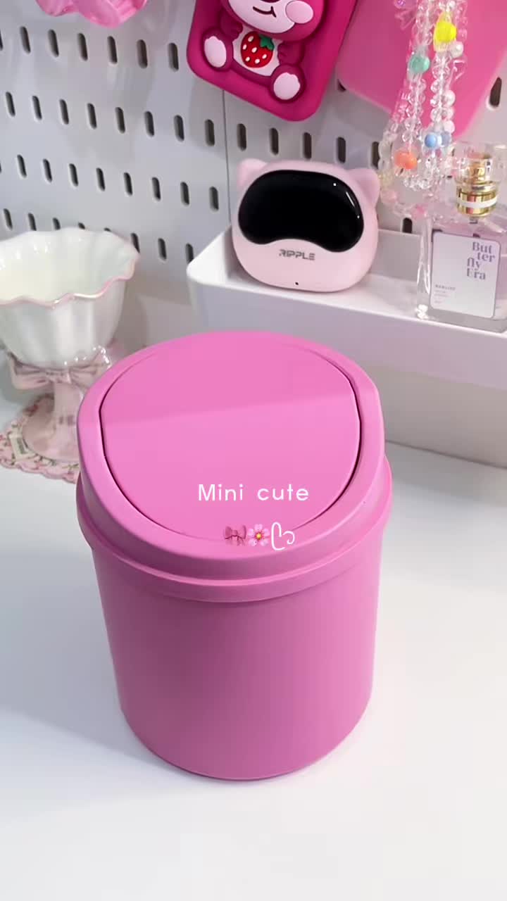 COD-Tong Sampah Mini Lucu / Tempat Sampah Kantor / Tempat Sampah Meja / Kecil / Serbaguna / Tempat Pensil/Tempat sampah kecil untuk mobil