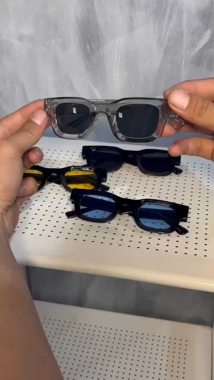 Kacamata Boldie Frame Tebal Eyewear Vintage Casual  Kacamata Hitam Kacamata Unisex Sunglasses