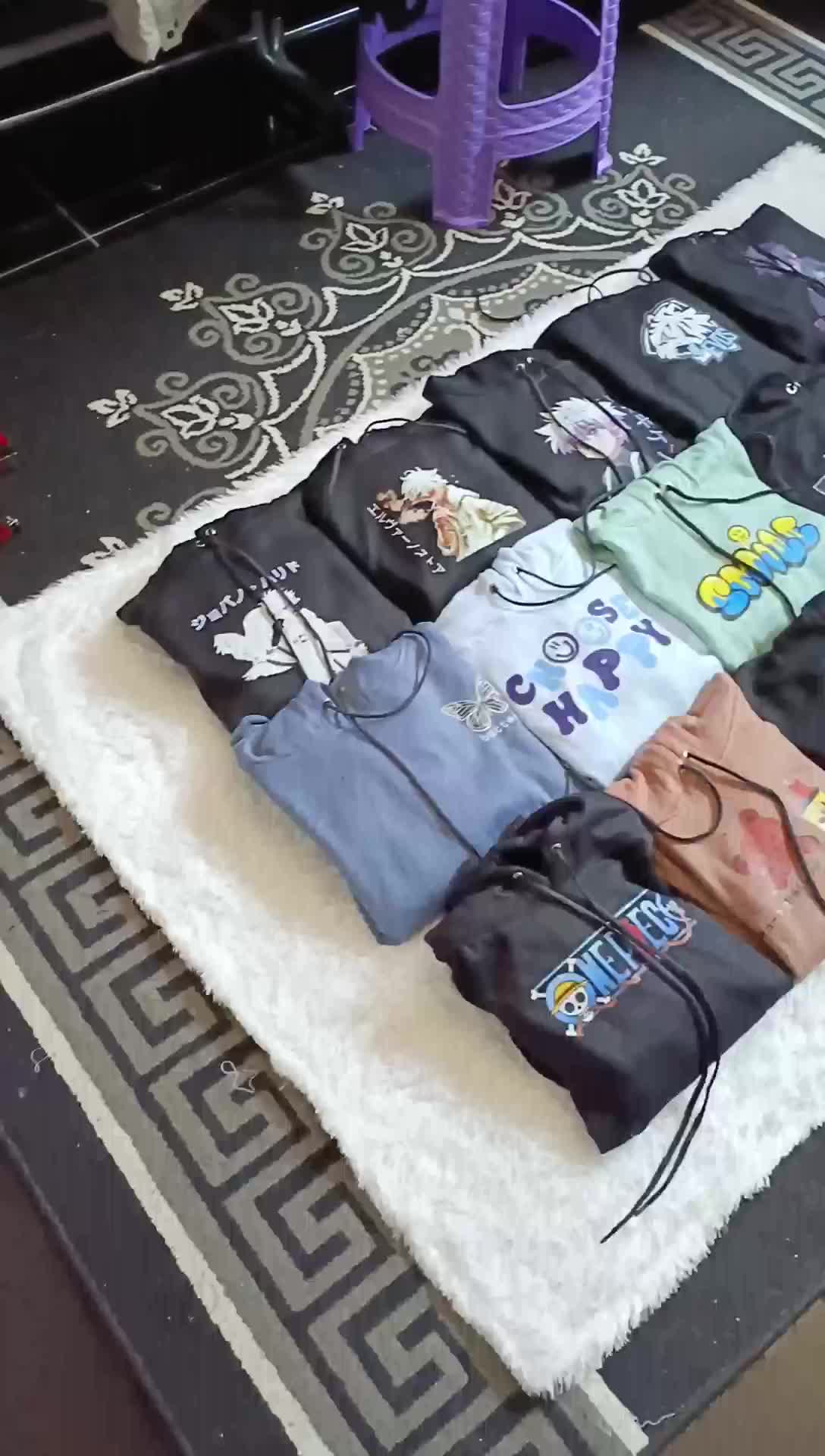 Sweater Basic Anak Laki-laki dan Perempuan - Fleece gambar kupu kupu cocok untuk usia 5-15 thn