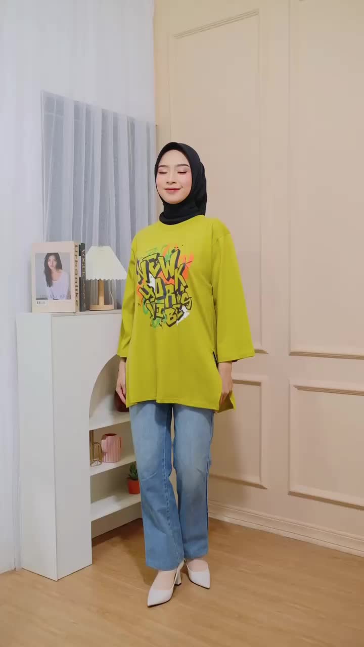 ATASAN KAOS WANITA TERBARU COMBED 20S PREMIUM BY ALISA