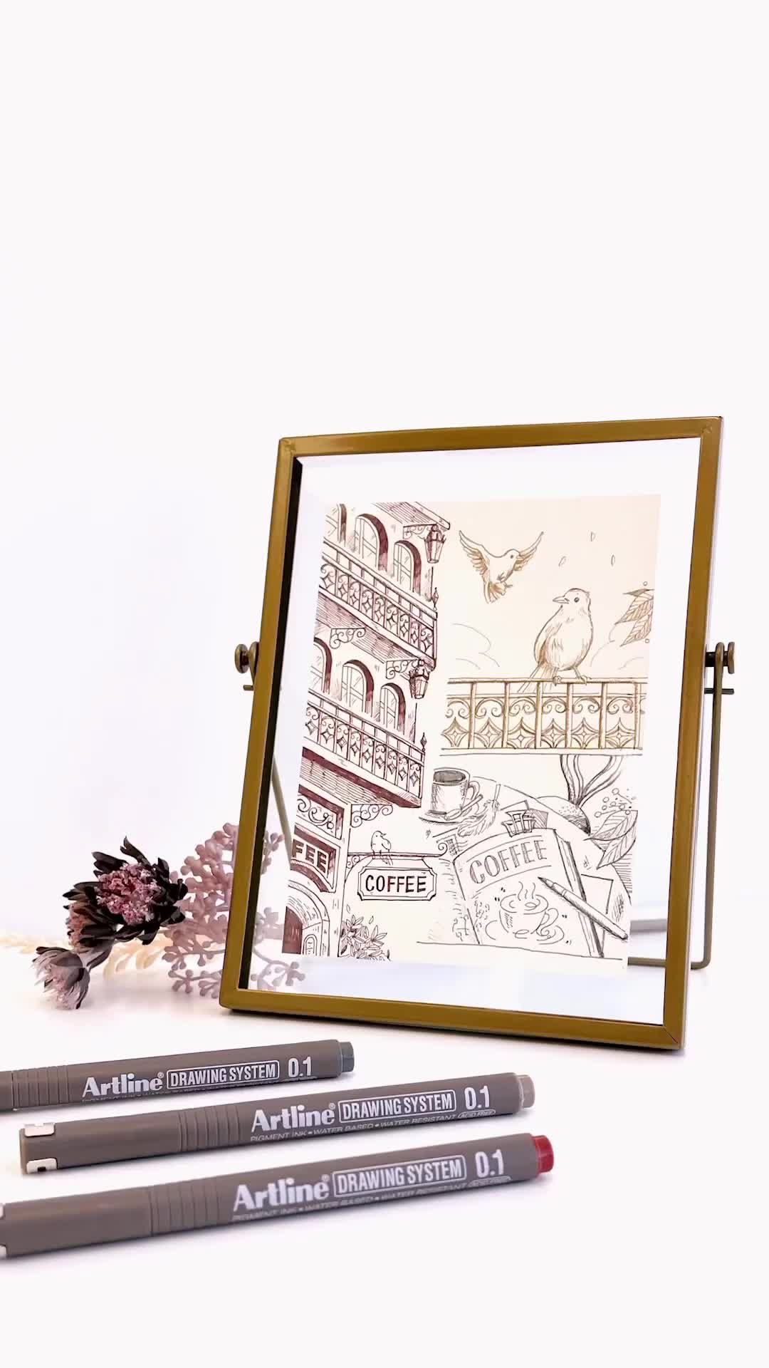 ARTLINE Drawing System Pens EK-235 / Drawing Pen untuk ilustrasi drafting