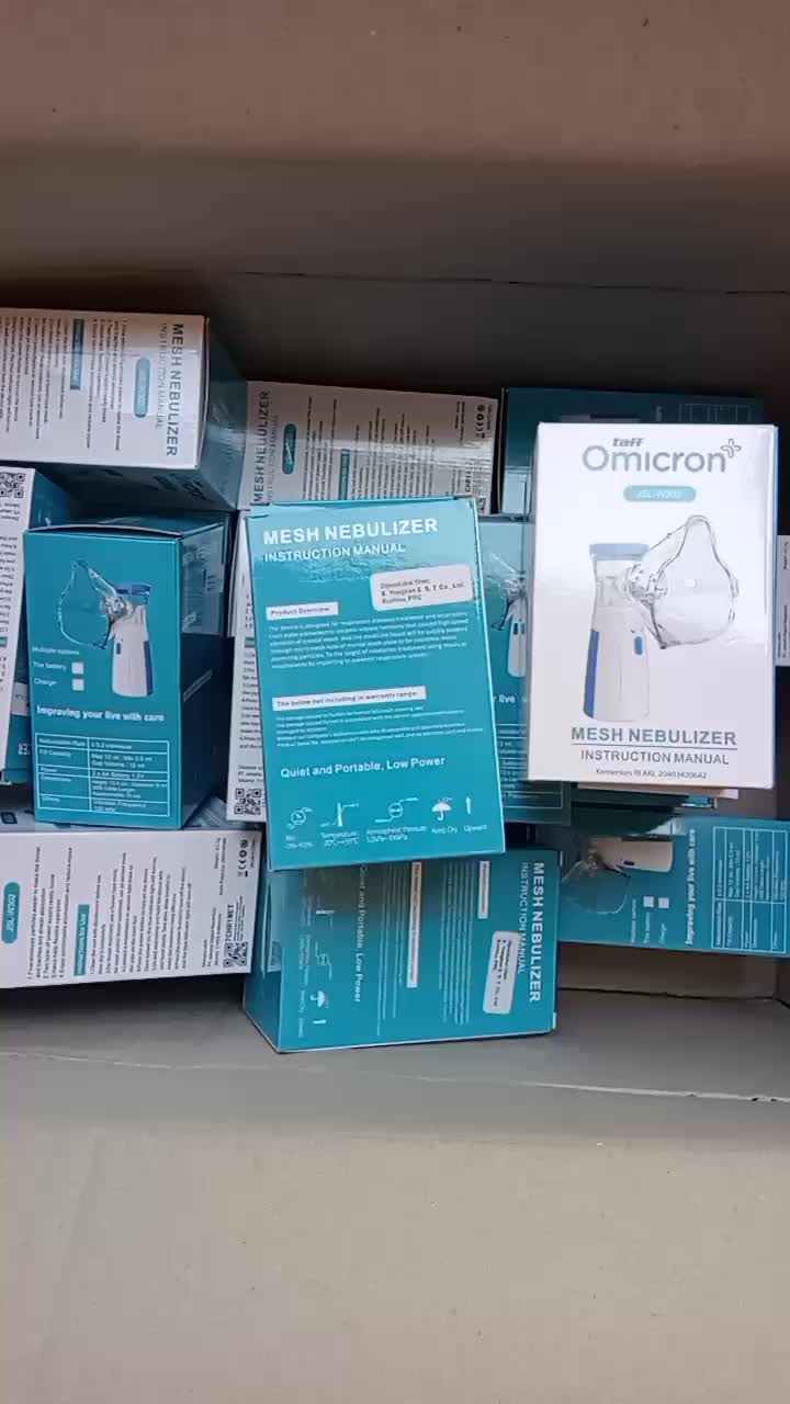 Nebulizer Portable Rechargeable USB – Alat Uap Asma, Batuk, Sesak Napas Anak & Dewasa