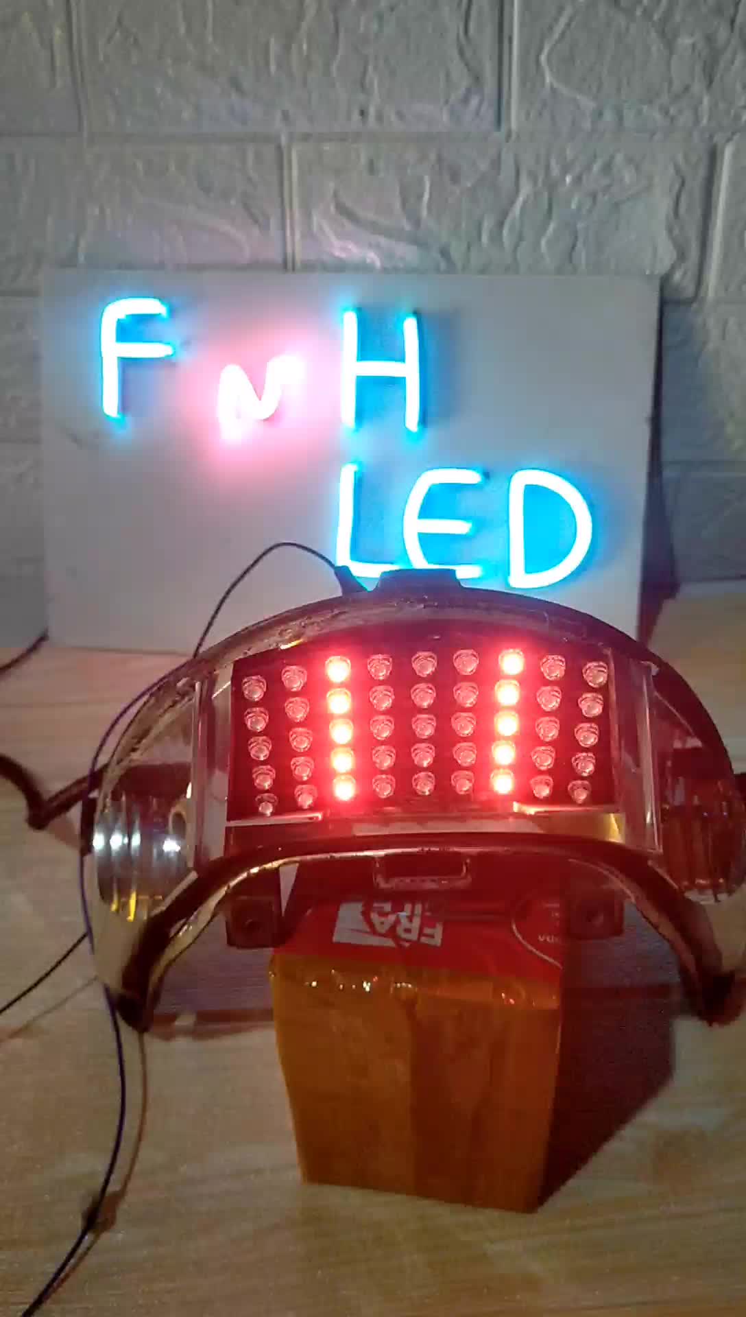 LAMPU STOP RUNNING VARIO KARBU CW 110, 8 MODE