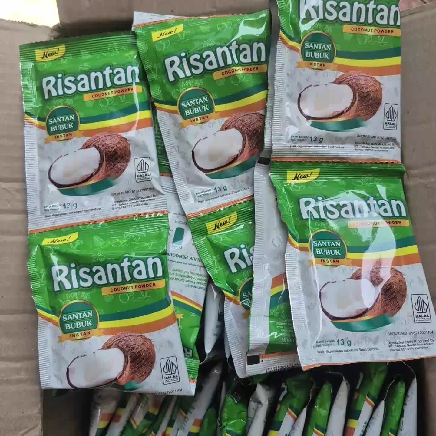 30 Sachet Mama Santan Bubuk Risantan 75ml Bumbu Praktis Alami Lebih Hemat Kental