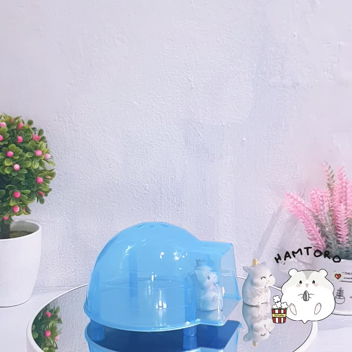 Hamtoro IGLOO FREE Cooling Pad Inside! Mainan Rumah Hamster
