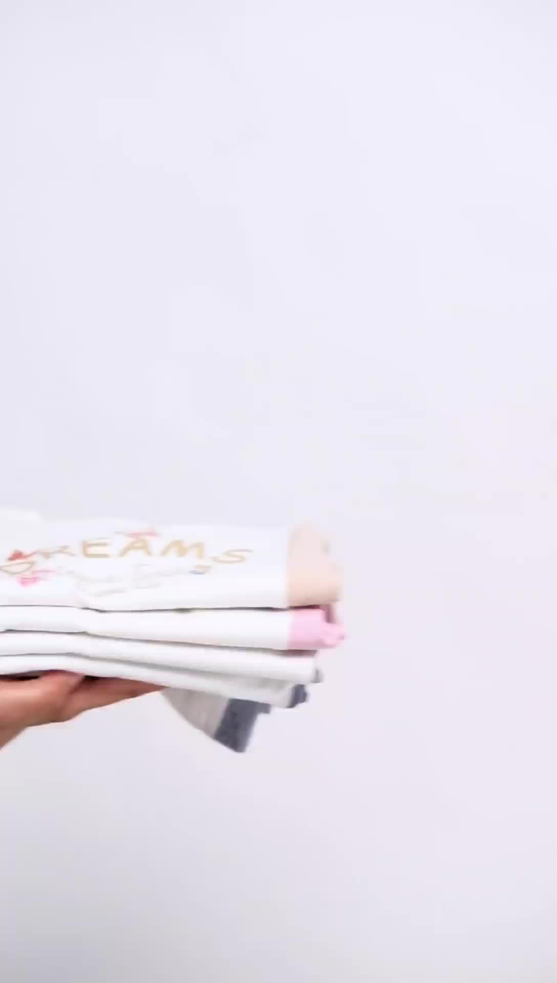 Atasan Baju Kaos Anak Perempuan Lengan Panjang Salur Usia 5-14 Tahun Fashion Katun Combed 24s