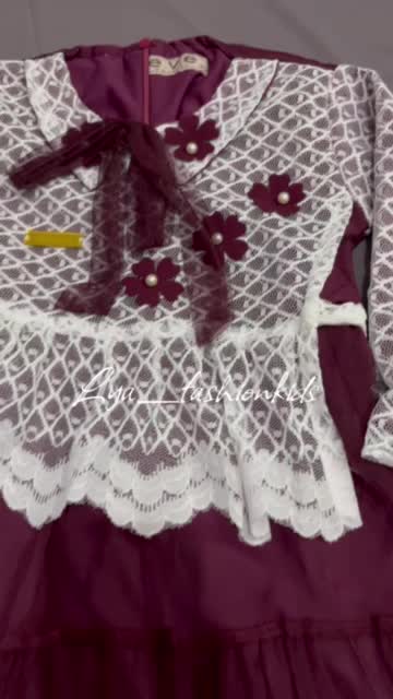 Kayla Dres Kids Untuk Anak Usia 3 sampai 15 Tahun // Dres Brukat Best Quality