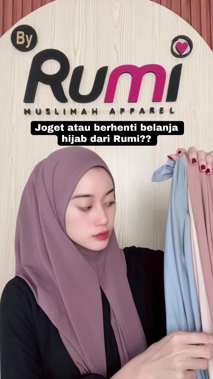 RUMI HIJAB - [FREE TOTEBAG] PAKET ISI 5 PCS SALMA JILBAB SEGITIGA INSTAN JERSEY Kerudung Muslim Simple Muslim Wanita Syari