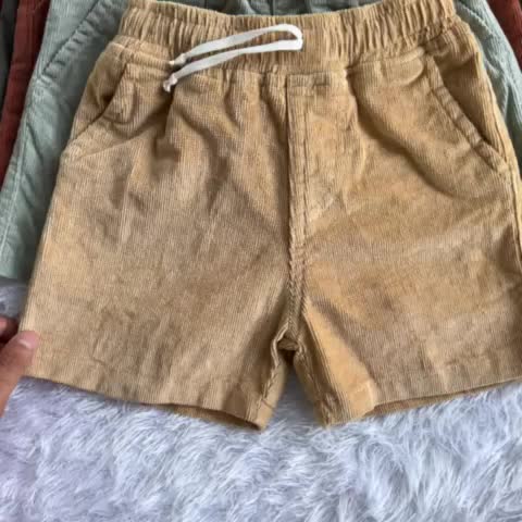 PAKET HEMAT CELANA PENDEK ANAK CORDUROY 1-6 TAHUN