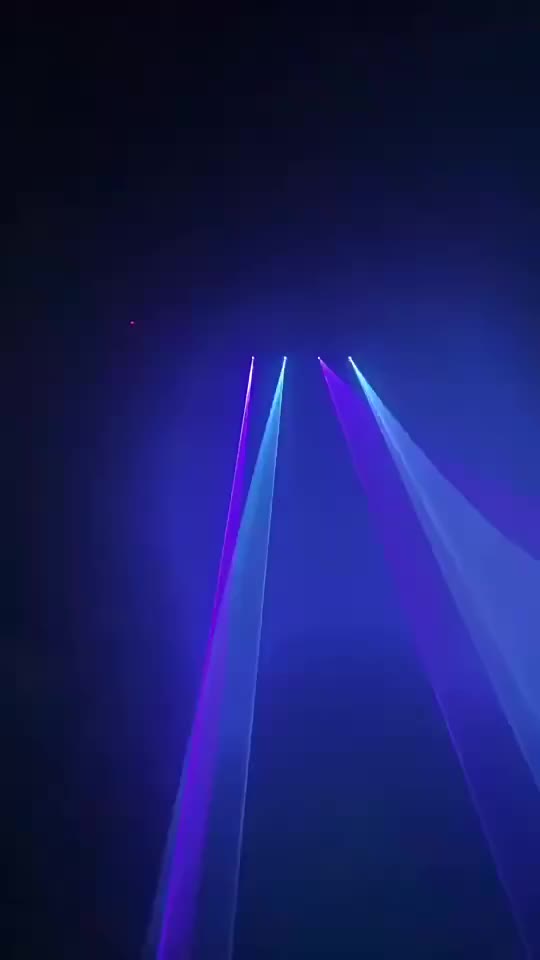 Lampu Panggung Laser 4 mata Full Color Four Eyes Laser Animation Light RGB Fullcolour Powerfull Disco Bar Party Gereja Pesta Event Dancing Konser Wedding MOOISHC
