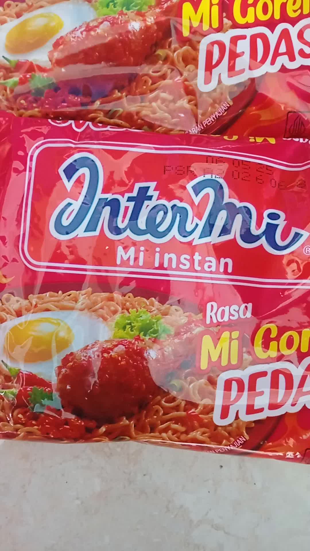 INTERMIE GORENG PEDAS 20 PCS, PEDAS NAMPOL!!