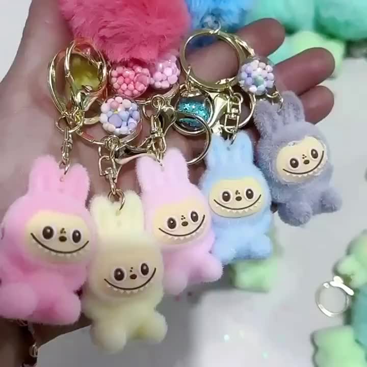 AOSAN Gantungan Kunci Labubu / Lucu KEYCHAIN Motor / Gantungan Kunci Mobil