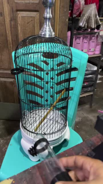 Dispenser Pakan dan Minum Burung VLA 1 Set Isi 2 pcs Tabung tempat pakan minum burung anti tumpah