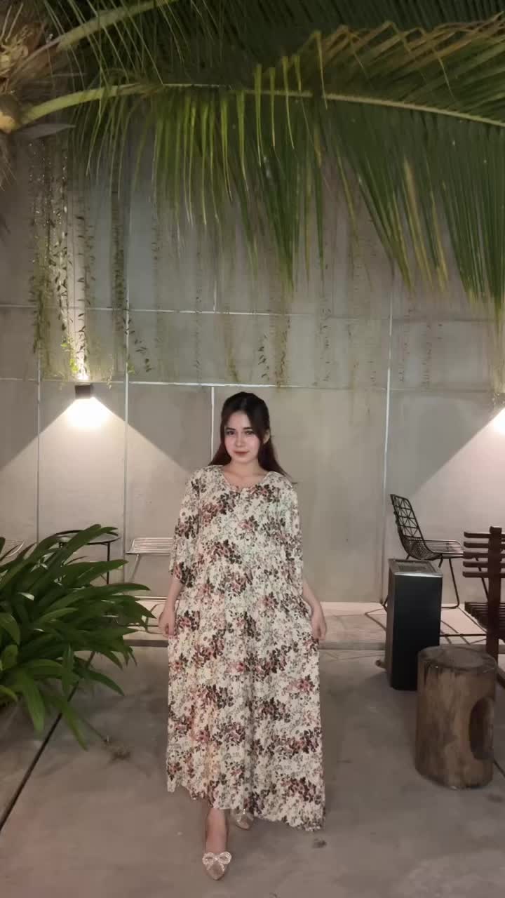 Daster  Amara Rayon Premium Viral Rayon Viscose LD 110 panjang baju 115 Motif  Bunga Busui friendly bahan adem Lembut dan tebal Rayon Viscose Ibu Menyusui Nyaman Tidur Santai home dress