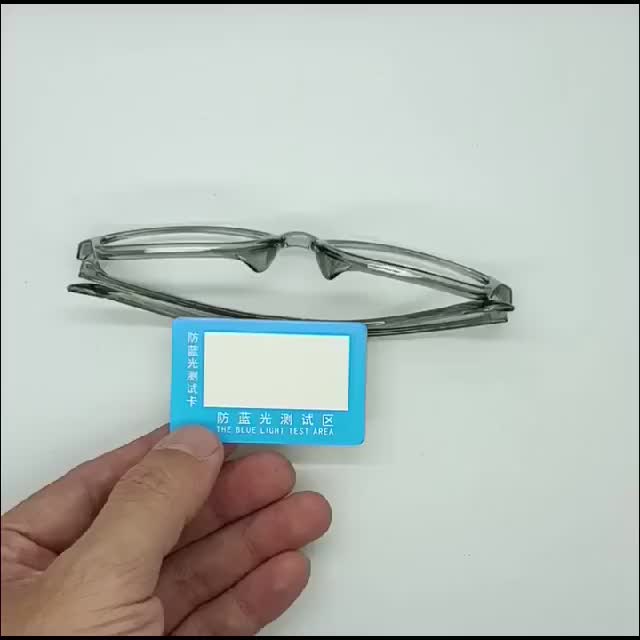 SET Senter dan Kartu Tes Kacamata Blue Light /UV Torch and Card Test /alat tes kacamata antiradiasi dan UV