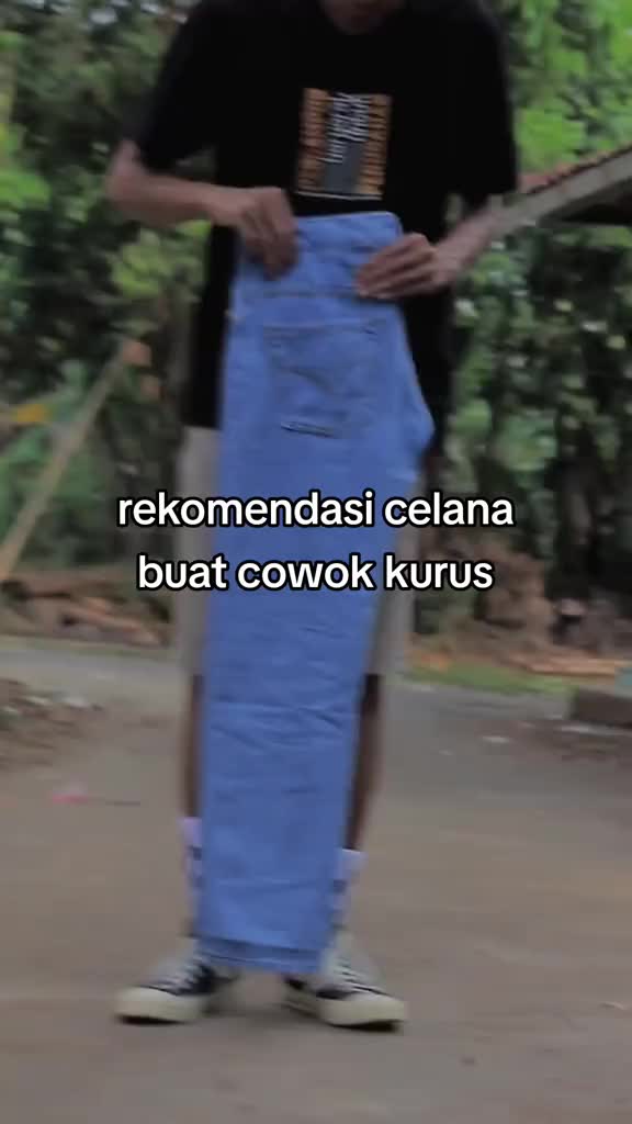 CELANA JEANS STANDAR REGULER PRIA TIDAK MELAR CELANA PANJANG COWOK KEREN MODEL KOREAN STILE Basic Biru
