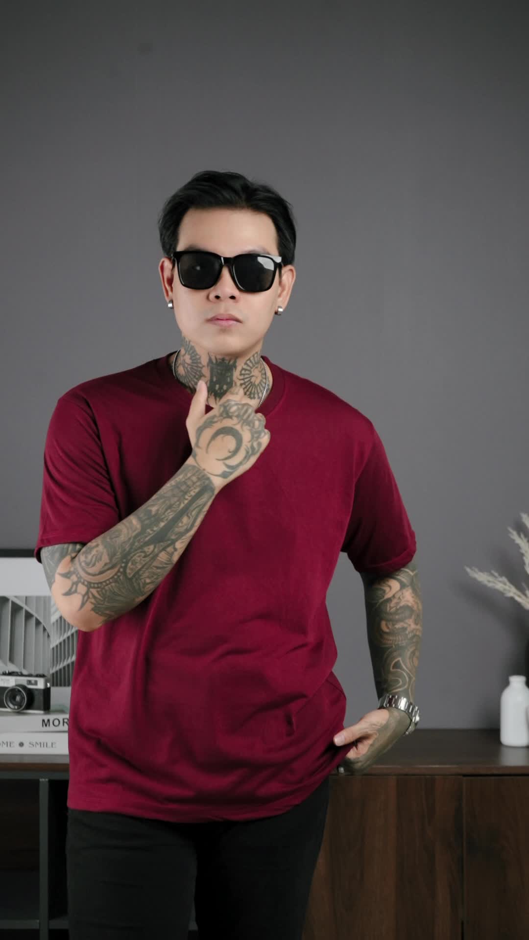 Mybasic - Polycotton 24s Kaos Polos Reguler with 100% POLYESTER DENGAN HANDFEEL SAMA SEPERTI KATUN