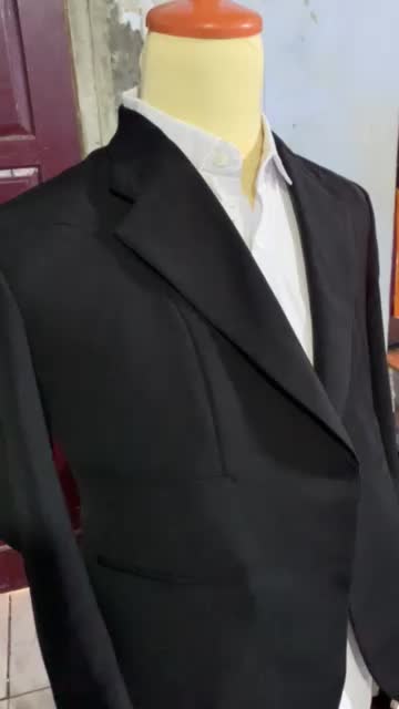 Blazer Wanita Casual Slim Fit Kantor Tanpa Kancing