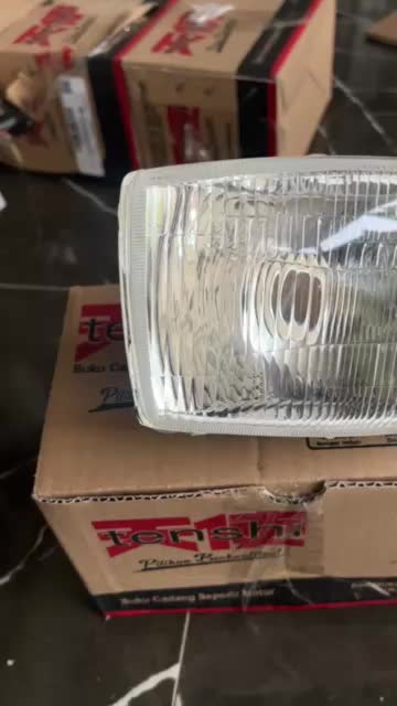 Reflektor Lampu Depan Suzuki bravo  RC100 Tanshi Original - Motor, Motorcycle