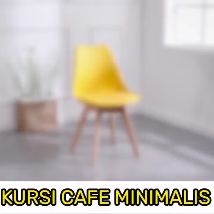 KUKAHOME Kursi Cafe Kursi Santai Kursi Belajar Bangku Makan Kursi Milenial Gaya Minimalis Nordik