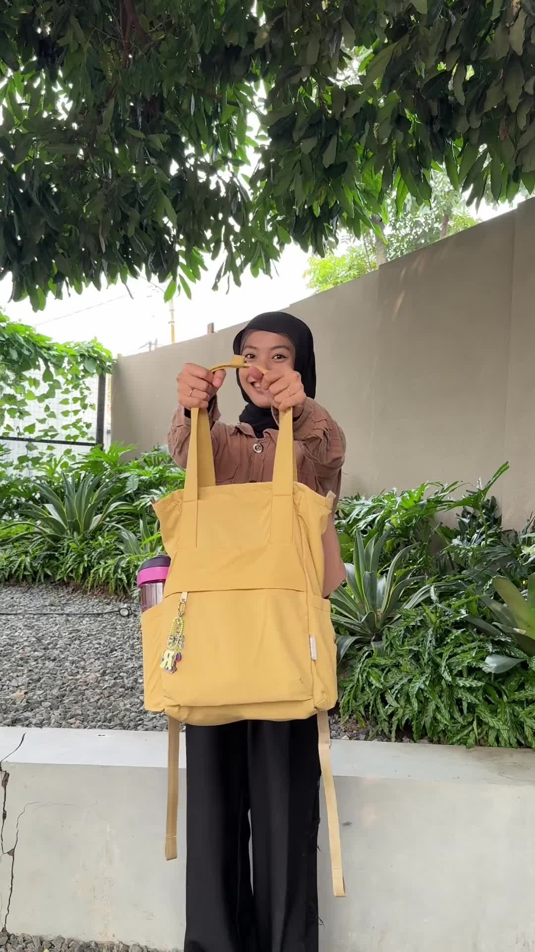 [Beli Lokal] Tas Sekolah - Backpack Totepack Carta - Visval - Tas Ransel