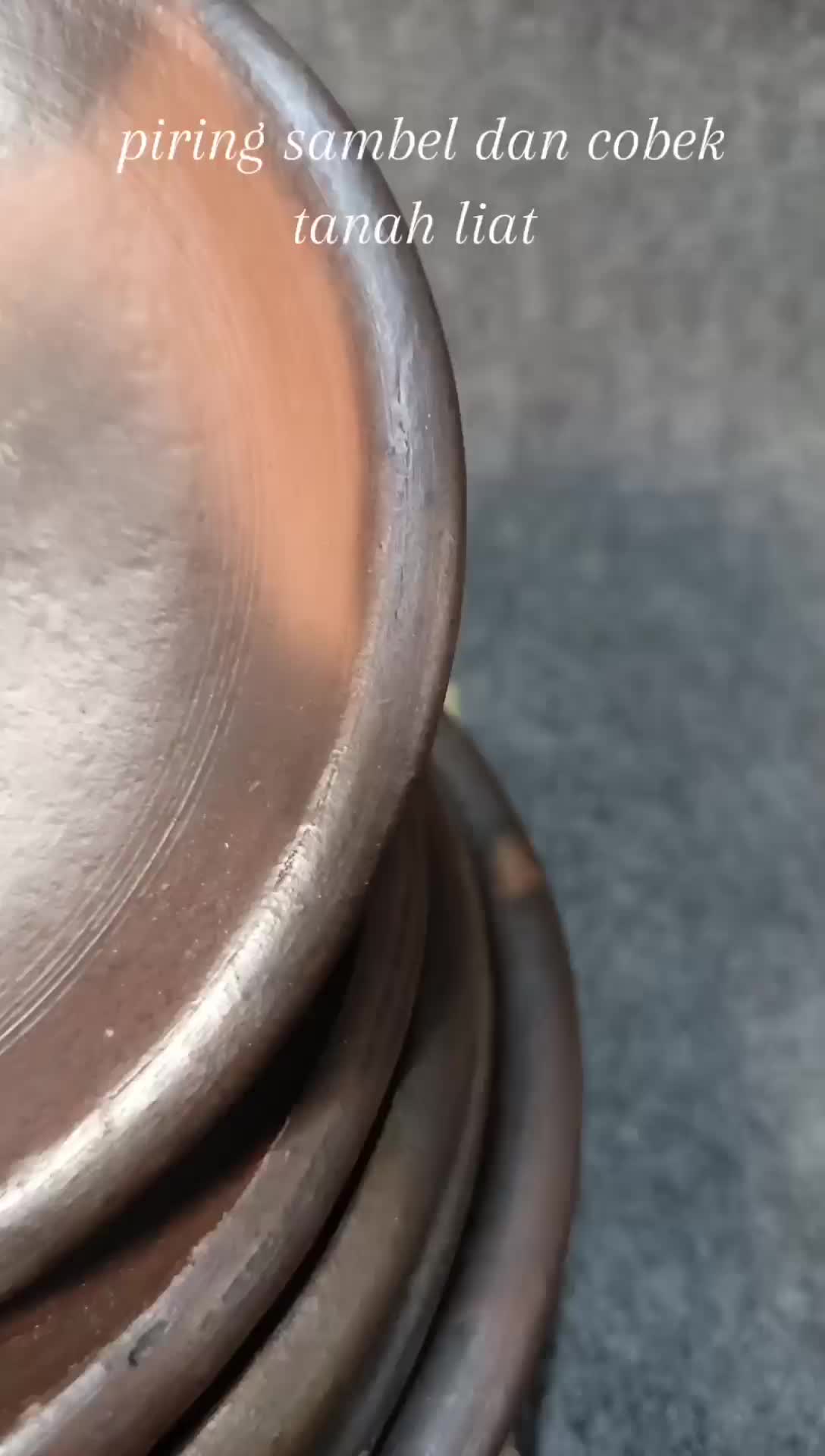 PIRING SAMBAL TANAH LIAT 8cm,10cm,12cm - Alat Dapur - Kitchenware