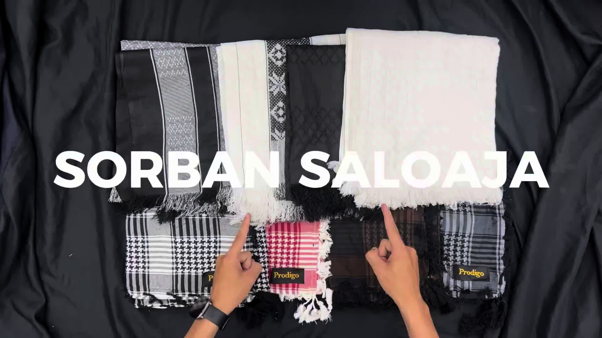 Prodigo * Sorban Pria Saloaja I Surban Dewasa I Sorban Arab I Surban Kain Halus