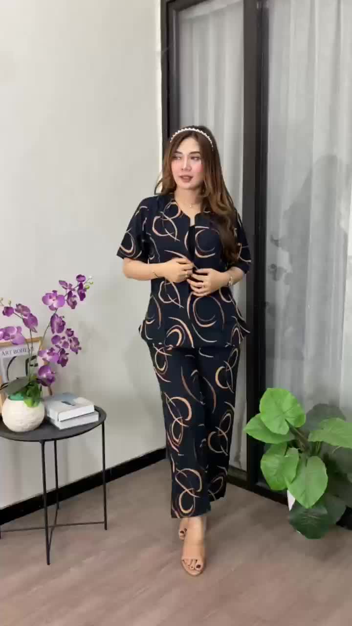 Baju Wanita | One Set Wanita | Setelan Wanita Kekinian | Setelan Wanita Motif Rara