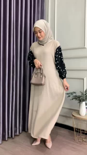 Paket bundling 2pcs Nagita dresss Gamis kekinian Dewasa Wanita Mewah Crinkle Lebaran Muslim Pesta Remaja Airflow Maxi