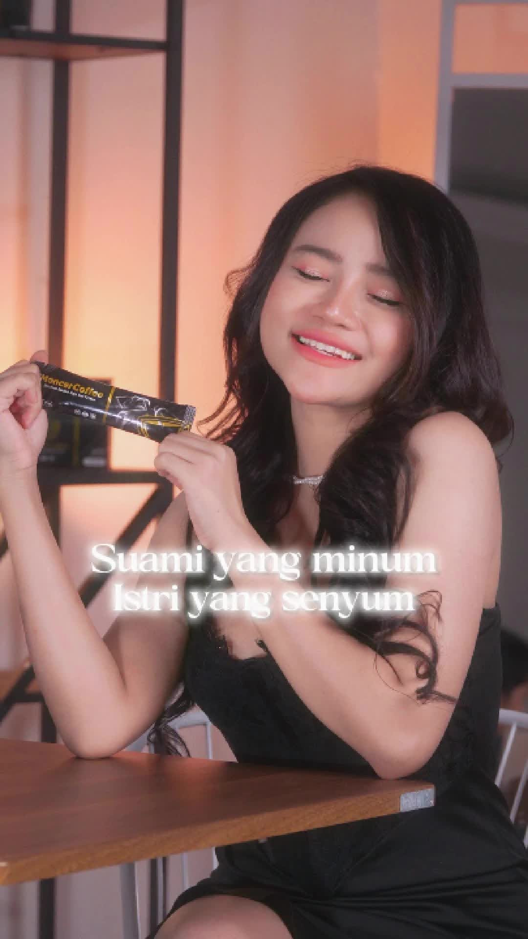 Kopi NFMONCERCOFFEE Untuk  Halal & BPOM 1 Box Isi 8 Sachet Nikmat Kemasan Elegan Praktis Manfaat Istimewa untuk Pria