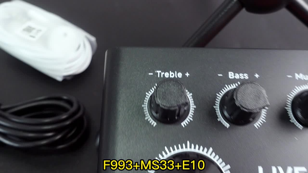 Siborie【Free headset】Soundcard F993+MS33/36 Paket Komplit Audio USB Eksternal Sound Card mic Mixer Bluetooth for HP PC IPAD Telepon seluler