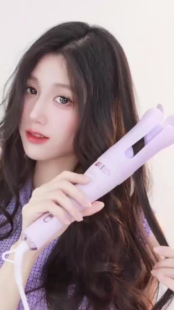 Vivid&Vogue New Arrival 022E Ion Catokan Keriting Otomatis Tahan Lama 32MM Catok Curly Automatic
