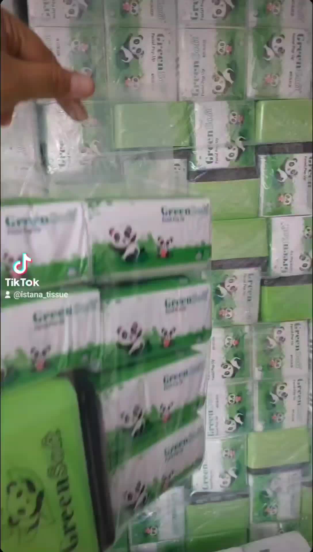 ( 12 pcs + 2 Dispenser ) GREENSOFT Pop Up 130 sheet